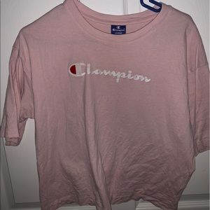 Champion Pink Cropped Shirt